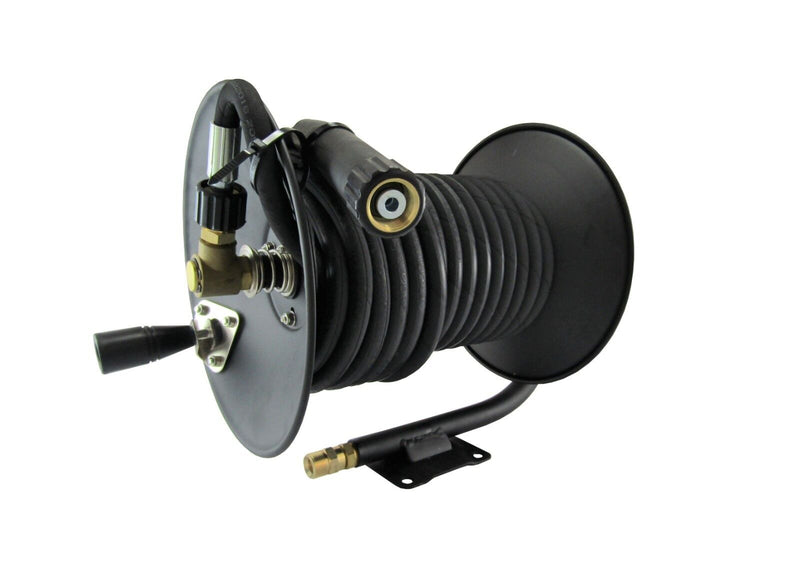 Manual Hose Reel Kit for Pressure Washer  with 1/4" x 20m Hose