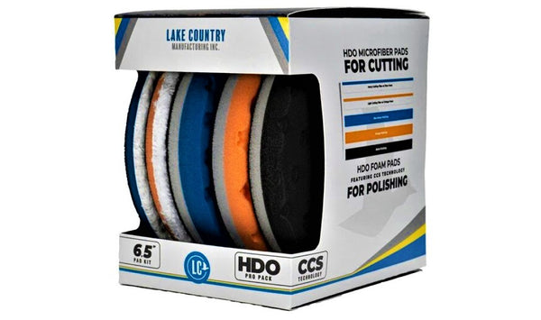 Lake Country HDO Pro Pack – 6.5” Pads Kit