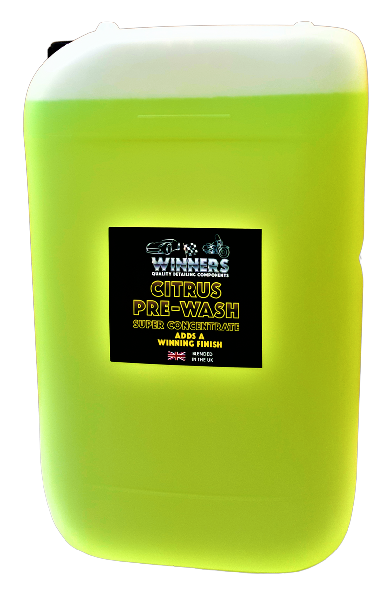 Citrus Pre-Wash 25 Litre - Super Concentrate for Deep Cleaning - Degreases & Cleans