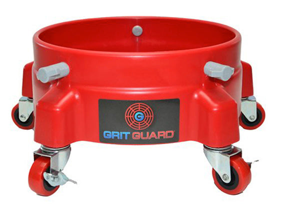 Grit Guard Bucket Dolly with Locking Casters - 250 lbs Capacity