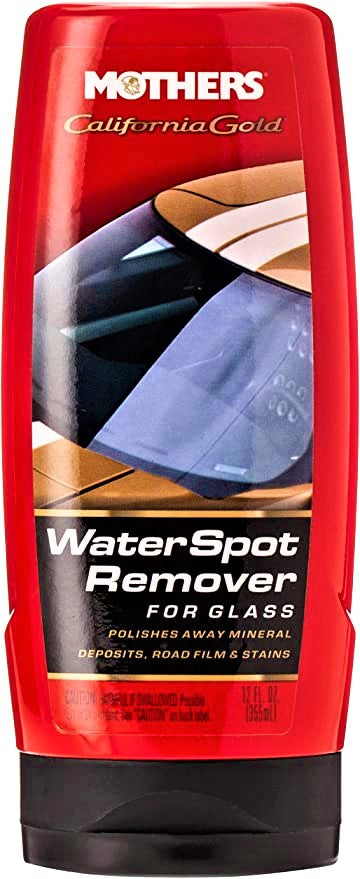 Mothers California Gold Water Spot Remover for Glass 12oz 06712