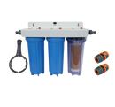 DI Triple 10" Water Filter Kit with MB-151 Resin - Ready to Use*