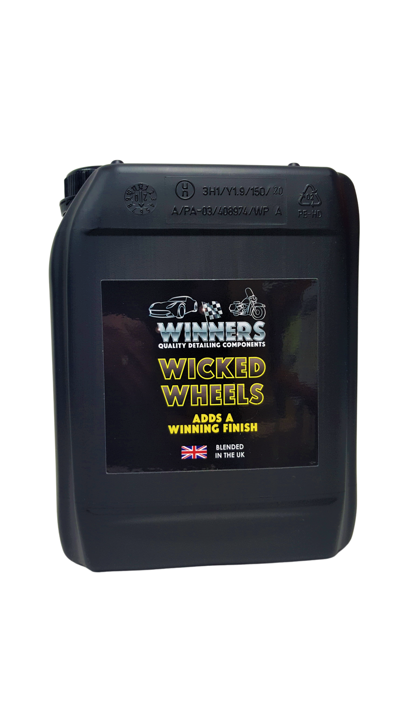 Wicked Wheels Iron Out 5 Litre - Brake Dust Remover for Alloy, Chrome & Painted Wheels