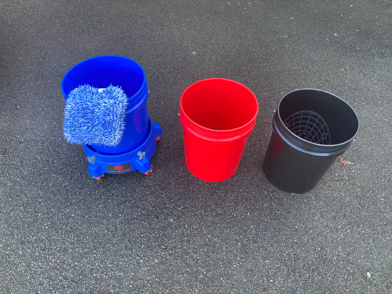 Use the Two Bucket Method for safer car washing