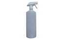 1L Spray Bottle with Spray and Foamer Head - White