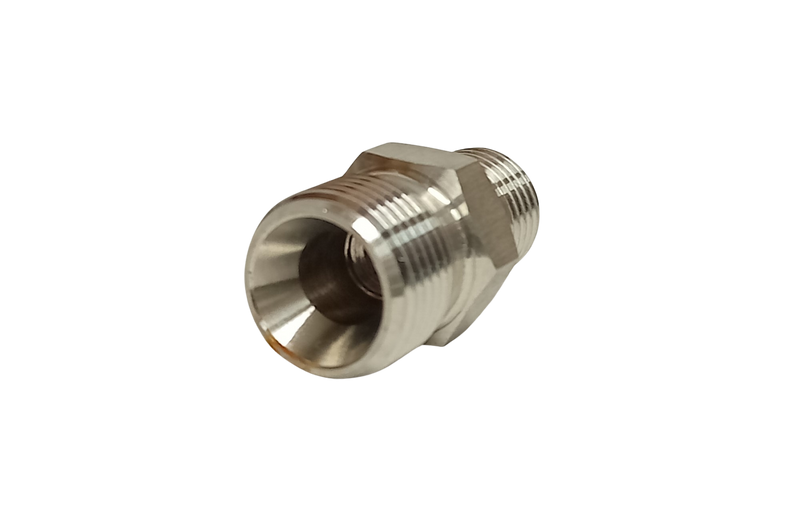 Connector - Stainless Steel 1/4 BSP Male - 3/8 BSP Male