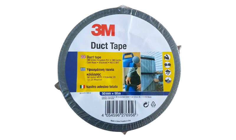 3M Duct Tape - Black 50mm x 50m