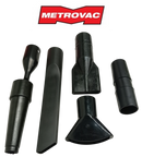 MetroVac 6 Piece Nozzle Attachment Kit - 5 Nozzles & Adapter