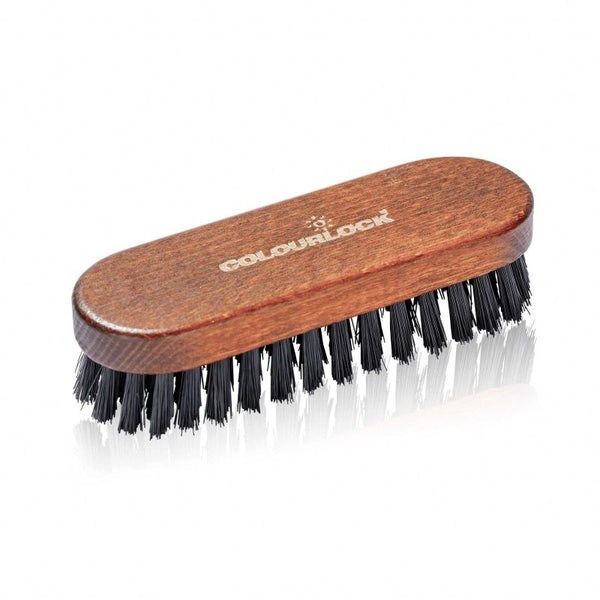 Colourlock Leather Cleaning Brush - Brown 120mm x 39mm