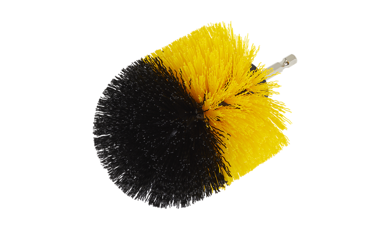 Rotary Carpet & Upholstery Medium Bristle Brush Set of 4 - For Corded or Cordless Use