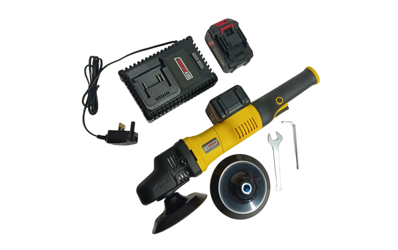 DIY Detail Cordless Rotary Polisher 20V 5amp 5" & 6" Pads