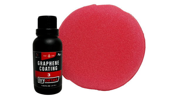 DIY Detail 3 Year Graphene Coating 30ml with built-in dripper and applicator pad
