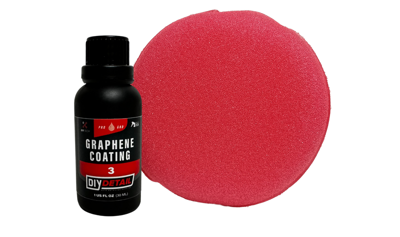 DIY Detail 3 Year Graphene Coating 30ml with built-in dripper and applicator pad