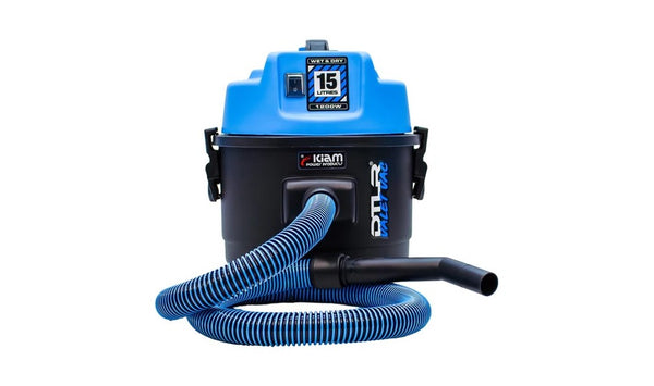 DTLR Valet Vac 15L - 240V 1200W Wet & Dry Vacuum Cleaner 15 Litre Capacity