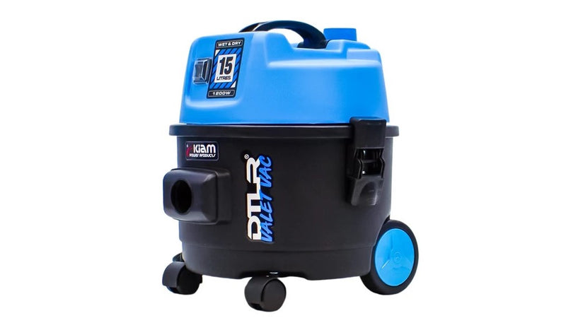DTLR Valet Vac 15L - 240V 1200W Wet & Dry Vacuum Cleaner 15 Litre Capacity