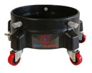 Grit Guard Bucket Dolly with Locking Casters - 250 lbs Capacity - 4 Colours