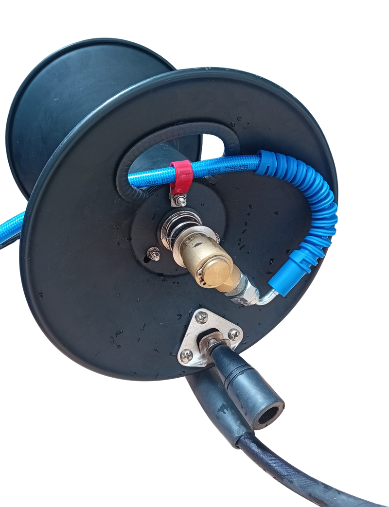 Manual Hose Reel for Pressure Washer Hoses up to 20m x 3/8" / up to 25m x 5/16" / up to 30m x 1/4"