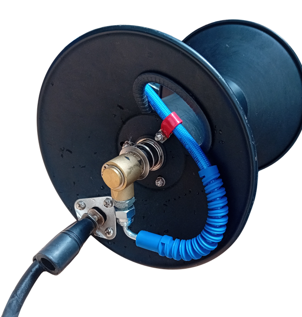 Manual Hose Reel Kit for Pressure Washer  supplied with 1/4" 250 Bar x 20 metre hose