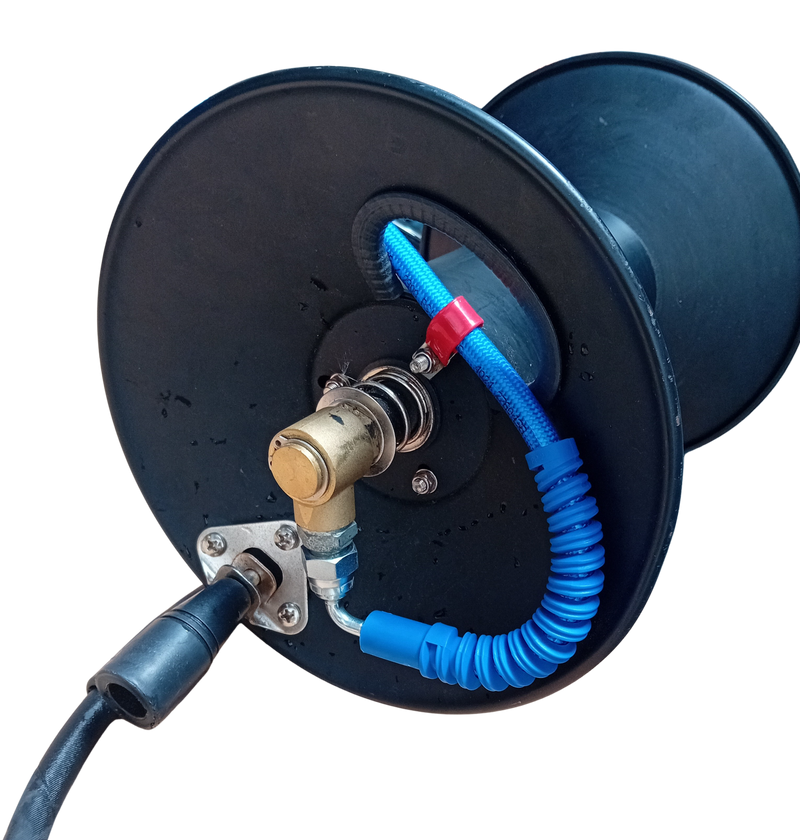 Manual Hose Reel for Pressure Washer Hoses up to 20m x 3/8" / up to 25m x 5/16" / up to 30m x 1/4"