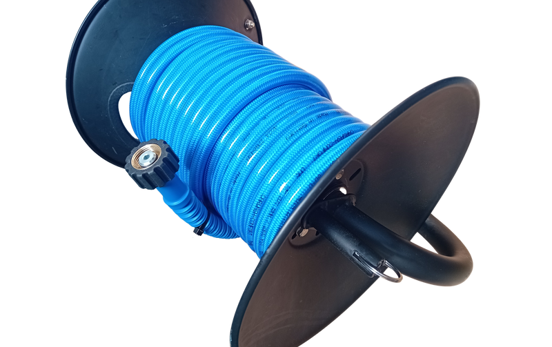 High Pressure Hose 1 Wire Slick Blue 200 bar with Nilfisk reel fitting - 10, 15, 20 metre lengths