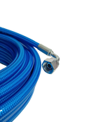 High Pressure Hose Super Slick Blue 200 Bar M22F x 3/8" Swept 90° - 15 metre