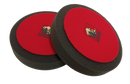 Indasa Autogloss Mop Black Foam Pads 150mm - Pack of 2