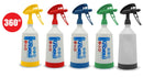 Kwazar Mercury Pro+ 360° Double-Action Trigger Spray Bottle 1L - General Purpose Viton Seals/ Adjustable Nozzle