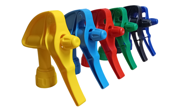 Replacement Triggers with Dip Tube & 360° Pick Up for Kwazar Mercury Sprayers - 6 colours