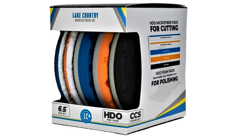 Lake Country HDO Pro Pack – 6.5” Pad Kit