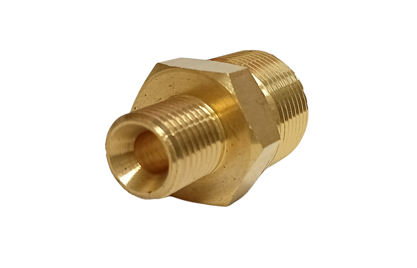 Coupler - Brass M22 Male - 1/4" BSP Male