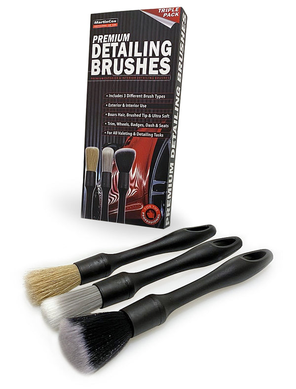 Premium Detailing Brushes - Set of 3