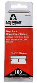 Replacement Blades for Window Scraper Blade Holders 100 pack