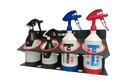 MaxShine Extra Large Wall Mounted Spray Bottle IK & Kwazar - 4 x 105mm diameter Bottles