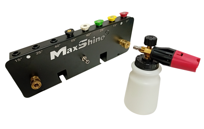 MaxShine Snow Foam Cannon Wall Mount & Nozzle Holder