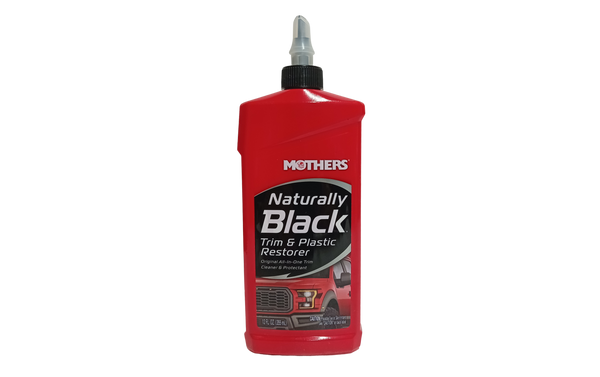 Mothers Naturally Black Exterior Trim & Plastic Restorer 12oz / 355ml