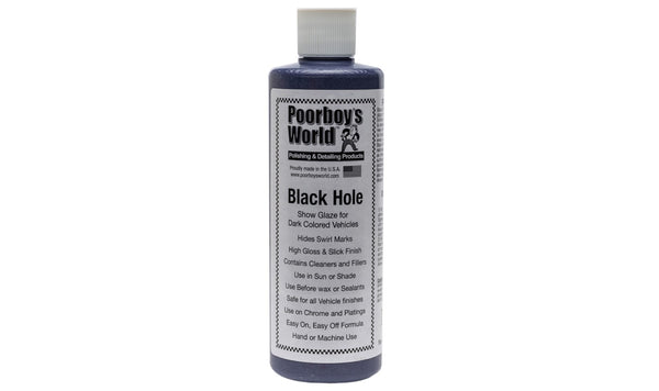 Poorboy's World Black Hole - Show Glaze for Dark Colours 16oz 473ml