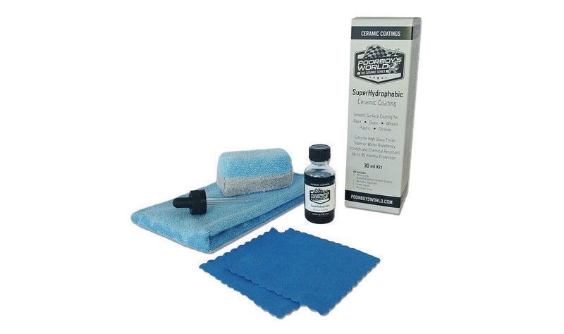 Poorboy's World SuperHydrophobic Ceramic Coating Kit 30ml