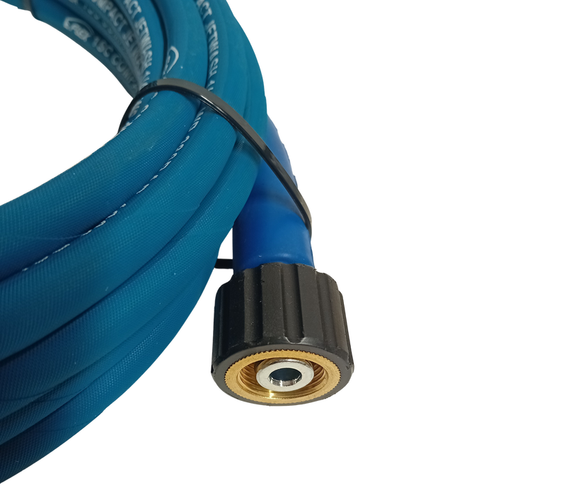 KARCHER Flex Lightweight Compact Pressure Washer Hose HD 1/4in-6.3mm Bore Single Wire 280 Bar/4000psi 150deg C Karcher Bayonet to M22 Female - 10 metre