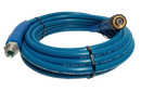 Slick Blue Pressure Washer Hose HD 1/4" 1 Wire 225 Bar 150degC M22 Male - 3/8" Male - 15 metre