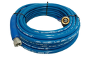 Slick Blue Pressure Washer Hose HD 1/4in-6.3mm Bore Single Wire 225 Bar/3260psi 150°C M22 Female - 3/8 Female - 15 metre