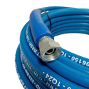 Slick Blue Pressure Washer Hose HD 1/4in-6.3mm Bore Single Wire 225 Bar/3260psi 150°C M22 Female - 3/8 Female - 15 metre
