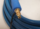 High Pressure Hose 1 Wire Slick Blue 200 bar with Nilfisk reel fitting - 10, 15, 20 metre lengths