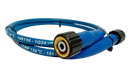 Slick Blue Pressure Washer Hose Reel/Fly Hose 1/4" 1 Wire 225 Bar 150deg C M22-M22 fittings - 1.5 metre