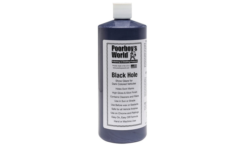 Poorboy's World Black Hole - Show Glaze for Dark Colours 32oz 946ml