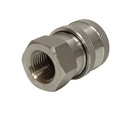 Quick Release 11.6mm Connector - Stainless Steel 1/4 BSP Female "MINI" - 2