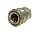 Quick Release 11.6mm Connector - Stainless Steel 1/4 BSP Female "MINI"