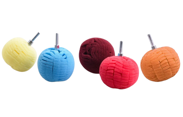 ShineMate Foam Polishing Balls For Rotary Polisher - 6mm shank
