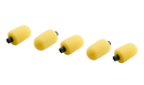 ShineMate Foam Polishing Cone 30mm x 50mm - Yellow - 5 Pack