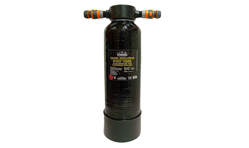 DI Water Filter Pressure Vessel 7 Litres inc. hose lock fittings