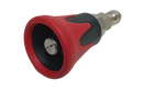 Pressure Washer Nozzle 0° degrees 11.6mm QR with Rubber Guard Red